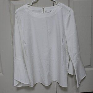 J. Jill Blouse- White, Size XLp